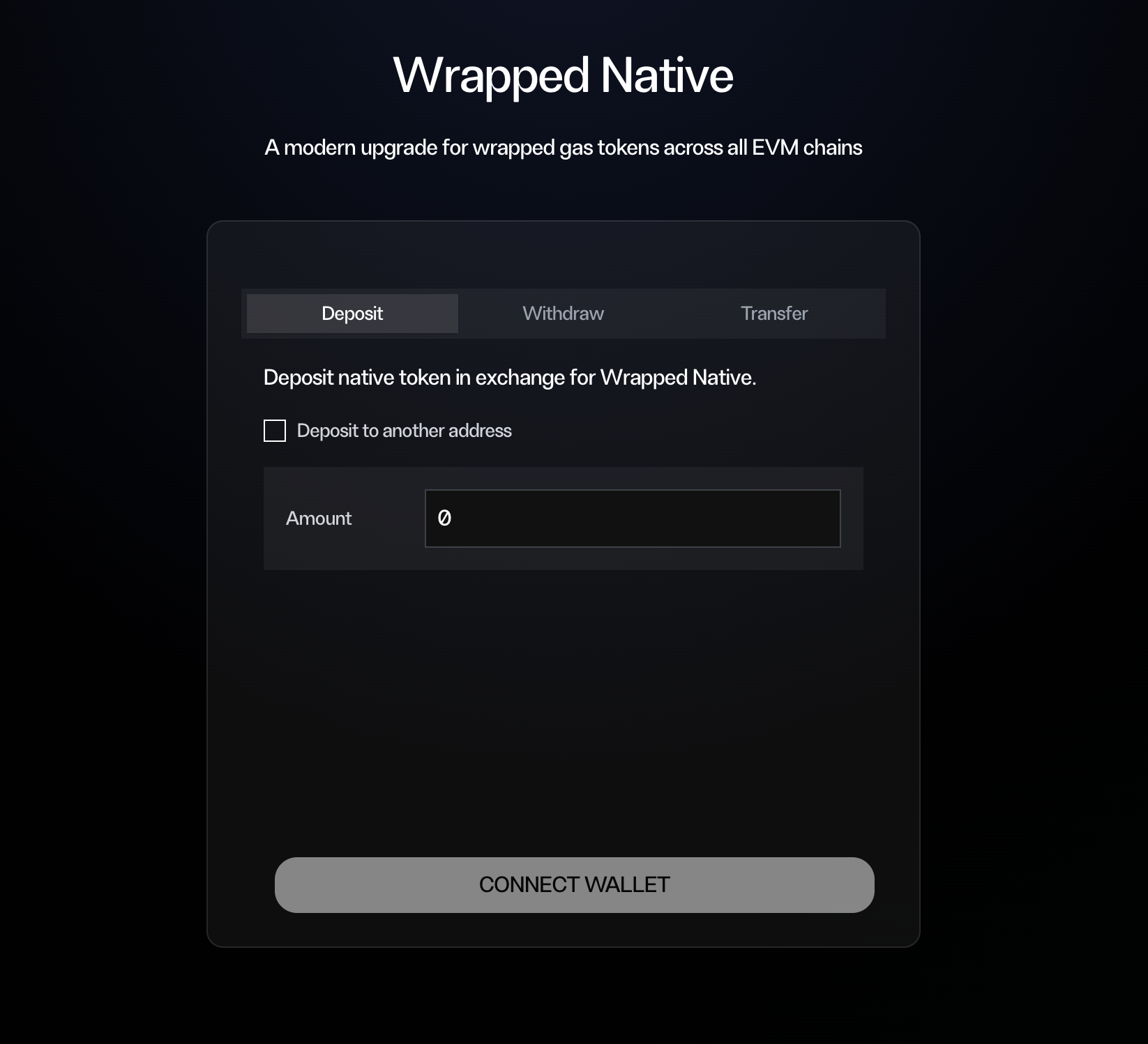 Wrapped Native